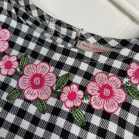 Youngland girls buffalo check dress size 5 - Picture 5 of 6